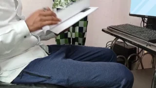 A slim woman experiences a challenging first-time anal encounter with her boss, filmed in 4K Video, spoken in Hindi.