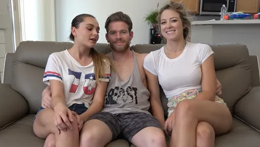 Aften and Rive, in their amateur game, revel in each strip.