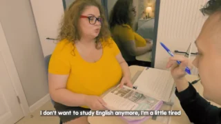 “Anna Katz experiences a excited DP meeting with her teacher and husband in the full video.”