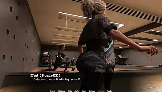 Colleagues share physical coffee breaks, blending anime and loving acts.