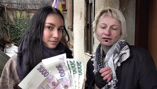 Intimate, unscripted passion unfolds in Prague’s hidden alleys.