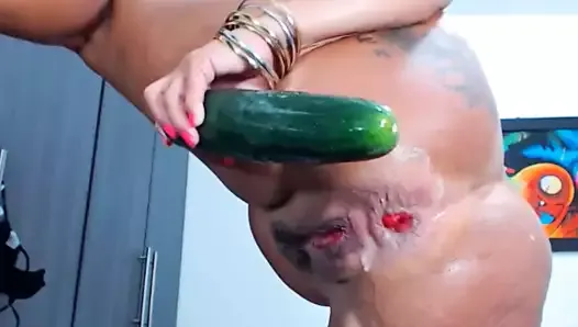 Large moon-like protrusion, requiring medical attention.