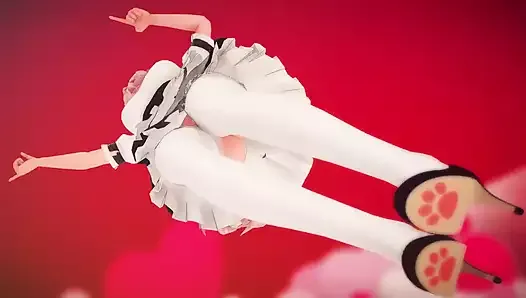 “Mmd Clip 321: Libidinuous Anime Ritual, Unveiled Dance.”