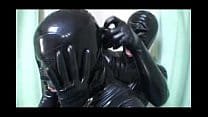 Savor the snugness of Japanese Latex, Catsuit 32.